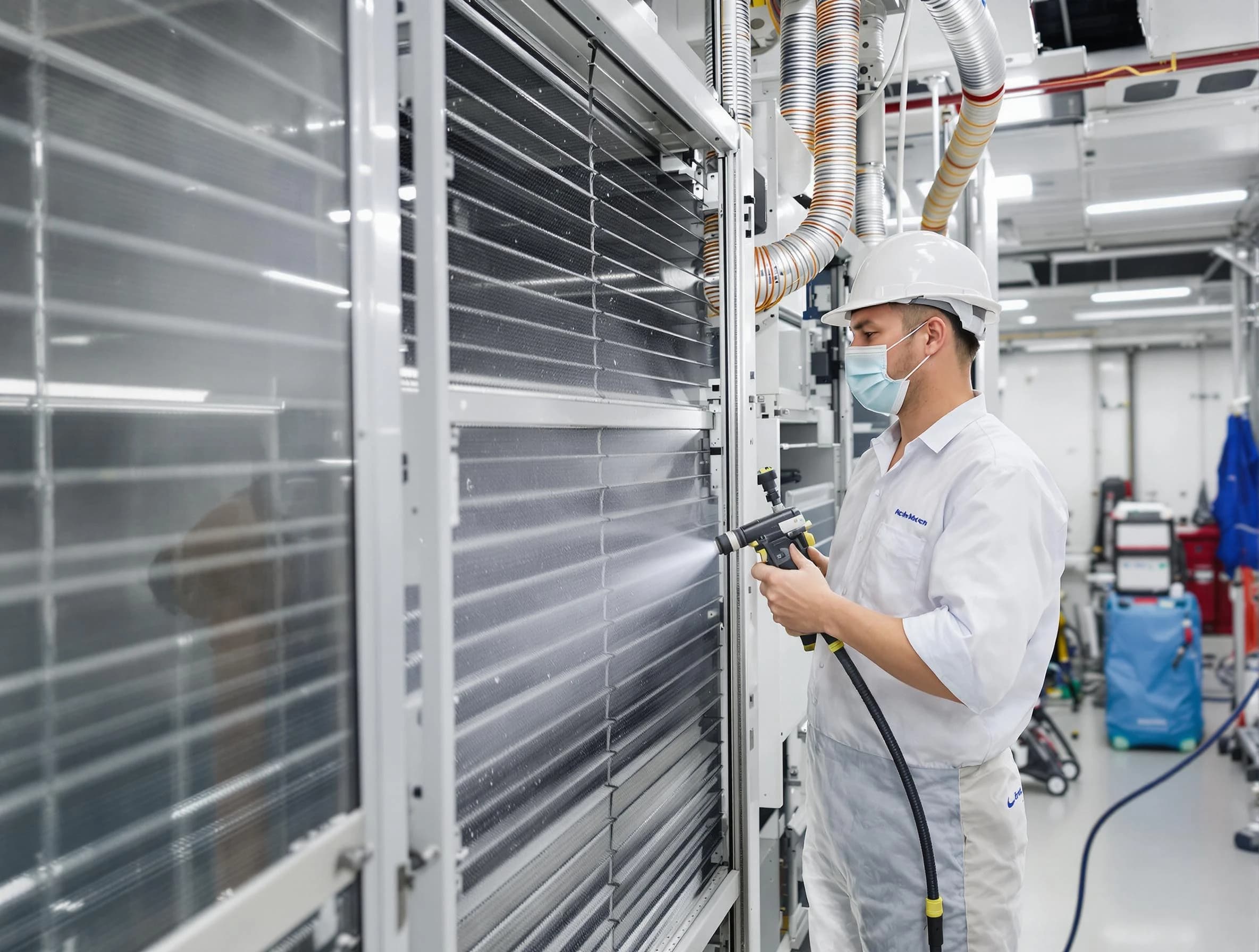 Professional AC coil cleaning by Haverhill Air Duct Cleaning in Haverhill