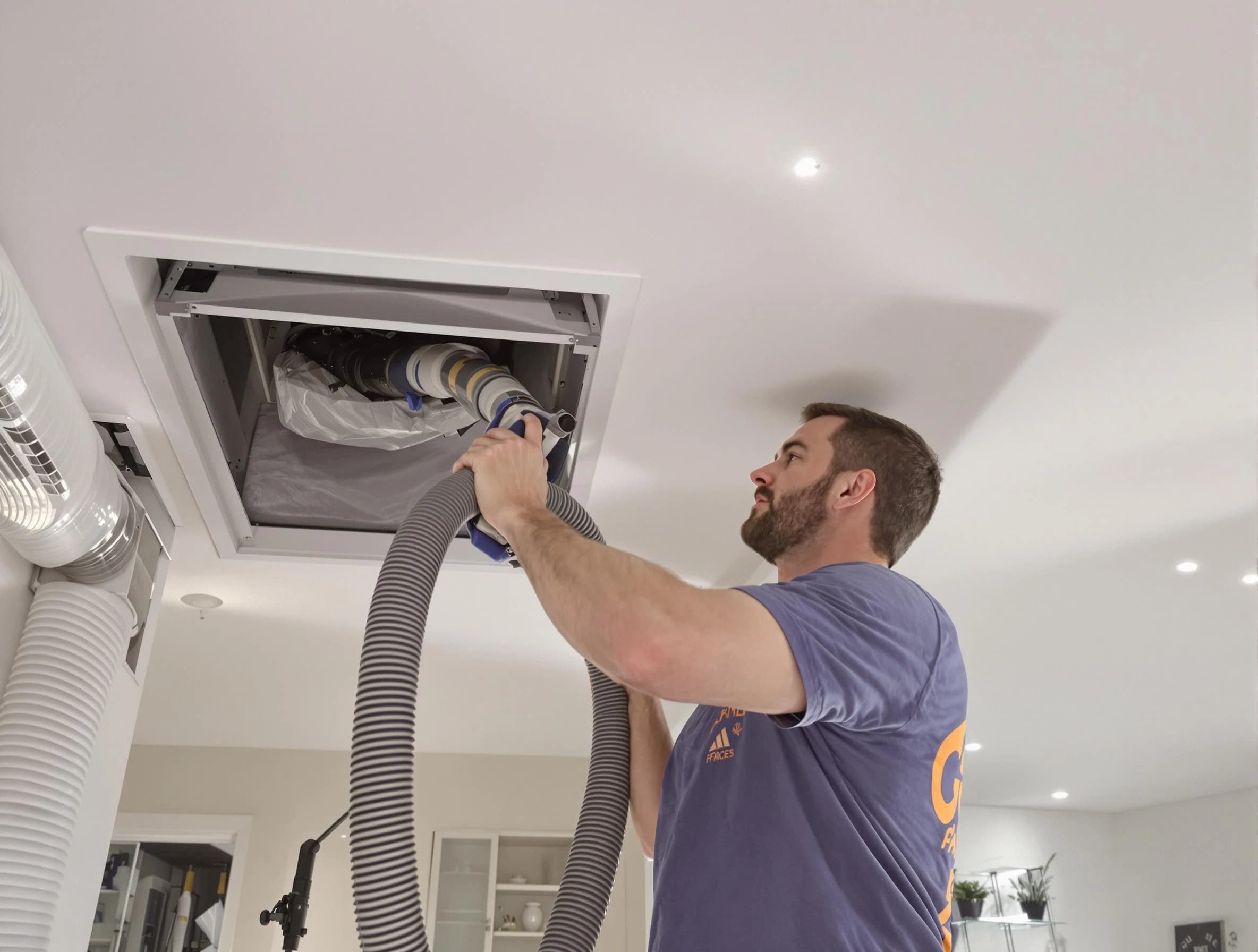 Precision indoor duct cleaning by Haverhill Air Duct Cleaning in Haverhill