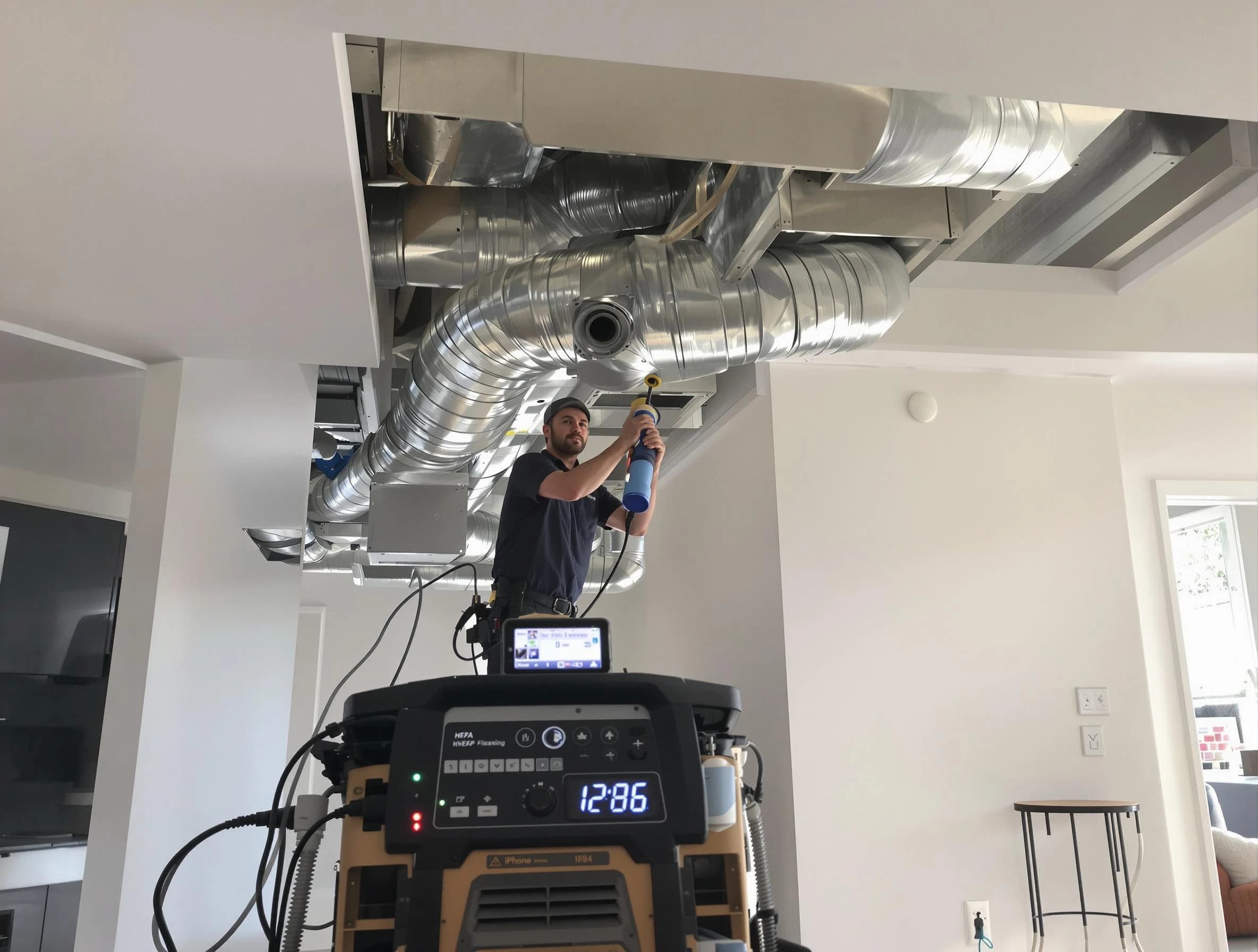Advanced pure air duct cleaning by Haverhill Air Duct Cleaning in Haverhill