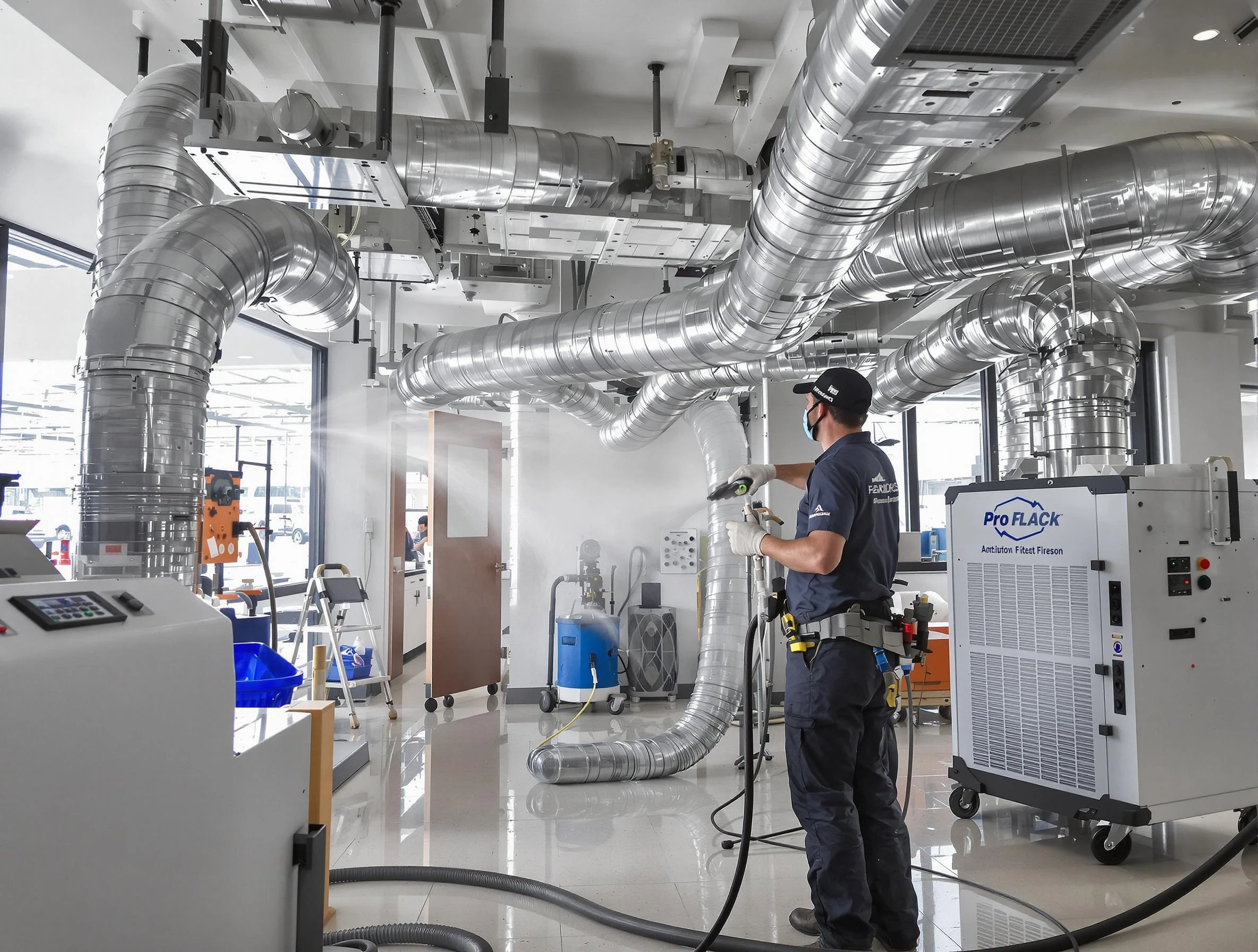 Negative Pressure Air Duct Cleaning in Haverhill