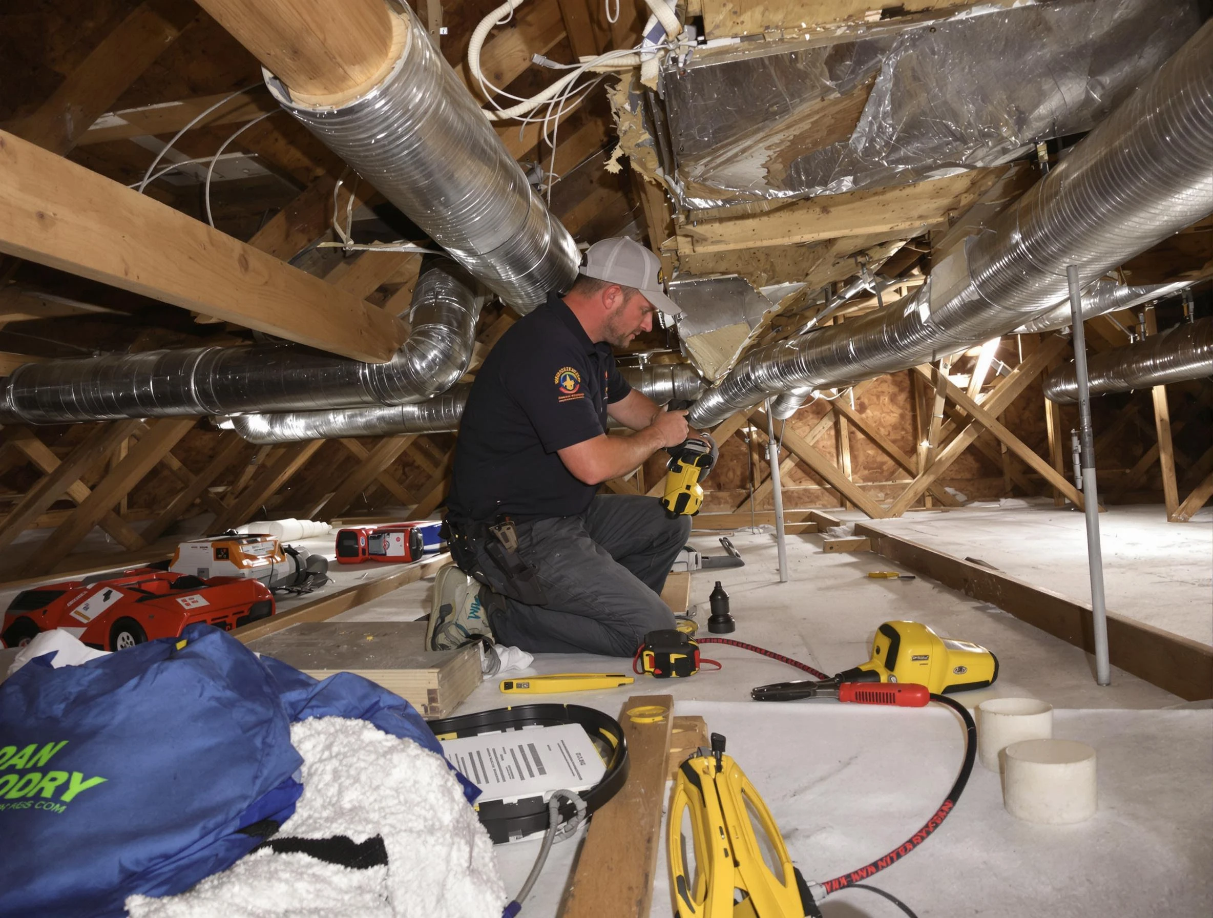 Professional air duct repair by Haverhill Air Duct Cleaning in Haverhill