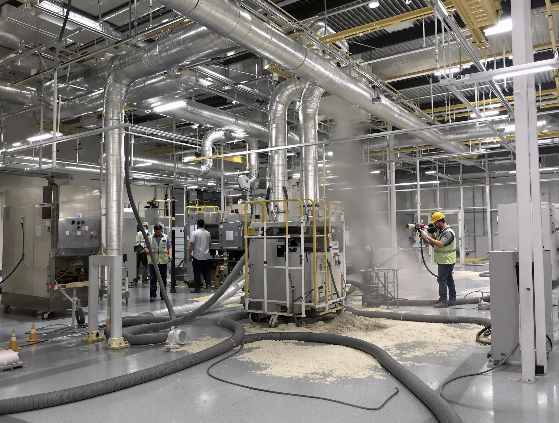 Heavy-duty industrial duct cleaning by Haverhill Air Duct Cleaning in Haverhill